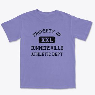 Connersville Indiana Athletic Dept Premium Heavyweight T-shirt