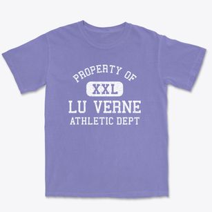 Lu Verne Iowa Athletic Dept Premium Heavyweight T-shirt