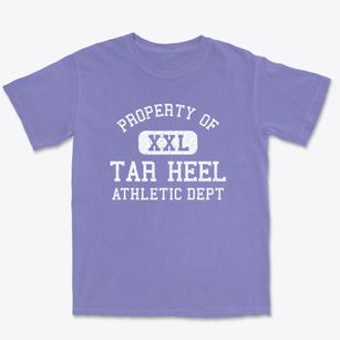 Tar Heel North Carolina Athletic Dept Premium Heavyweight T-shirt