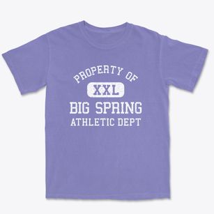 Big Spring Missouri Athletic Dept Premium Heavyweight T-shirt