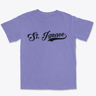 St. Ignace Michigan Vintage Team Premium Heavyweight T-shirt