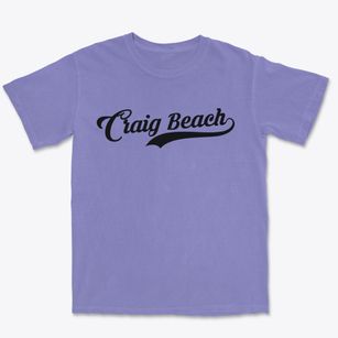 Craig Beach Ohio Vintage Team Premium Heavyweight T-shirt