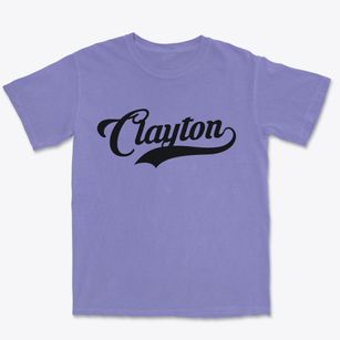 Clayton North Carolina Vintage Team Premium Heavyweight T-shirt