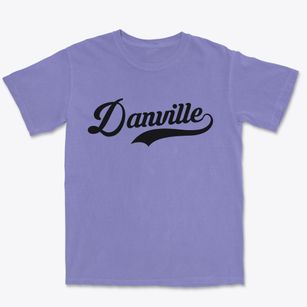 Danville Georgia Vintage Team Premium Heavyweight T-shirt