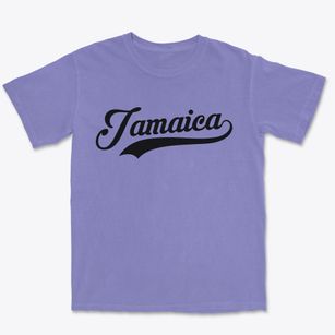 Jamaica Iowa Vintage Team Premium Heavyweight T-shirt