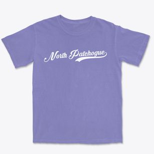 North Patchogue New York Vintage Team Premium Heavyweight T-shirt