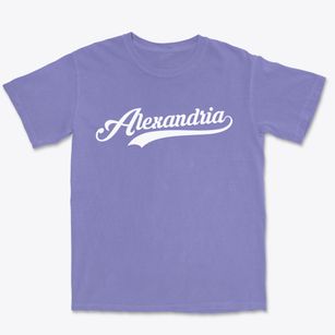 Alexandria Virginia Vintage Team Premium Heavyweight T-shirt