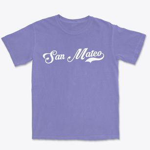 San Mateo California Vintage Team Premium Heavyweight T-shirt