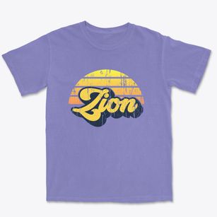 Zion Pennsylvania Sublime Sunset Premium Heavyweight T-shirt