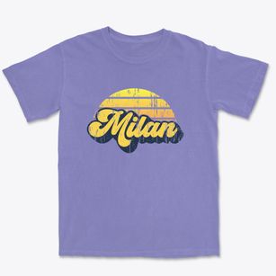 Milan Missouri Sublime Sunset Premium Heavyweight T-shirt