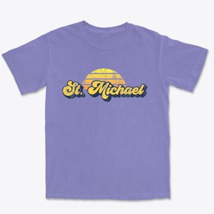 St. Michael Pennsylvania Sublime Sunset Premium Heavyweight T-shirt