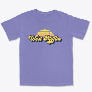 West Mifflin Pennsylvania Sublime Sunset Premium Heavyweight T-shirt