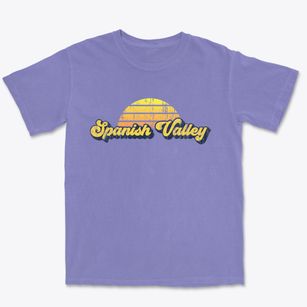 Spanish Valley Utah Sublime Sunset Premium Heavyweight T-shirt