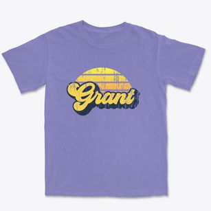 Grant Oklahoma Sublime Sunset Premium Heavyweight T-shirt
