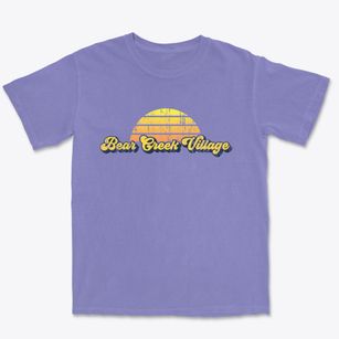 Bear Creek Village Pennsylvania Sublime Sunset Premium Heavyweight T-shirt