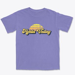 Hybla Valley Virginia Sublime Sunset Premium Heavyweight T-shirt