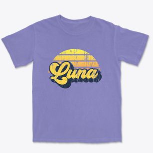 Luna New Mexico Sublime Sunset Premium Heavyweight T-shirt