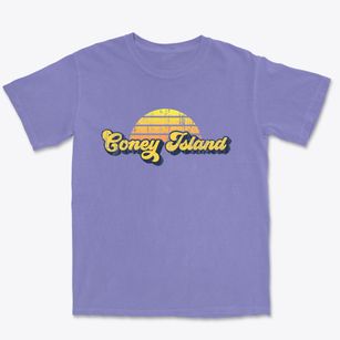 Coney Island Missouri Sublime Sunset Premium Heavyweight T-shirt
