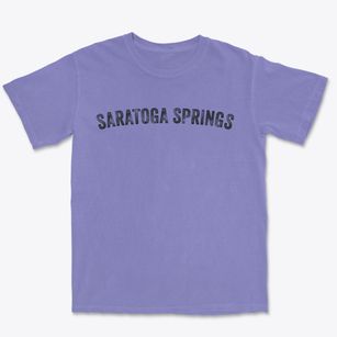 Saratoga Springs New York Timeless Retro Premium Heavyweight T-shirt