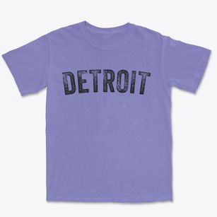 Detroit Michigan Timeless Retro Premium Heavyweight T-shirt