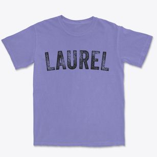 Laurel Virginia Timeless Retro Premium Heavyweight T-shirt