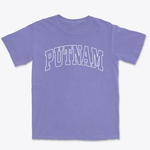 Putnam Oklahoma Trendy Block Premium Heavyweight T-shirt