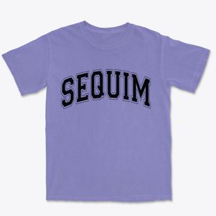 Sequim Washington Varsity Premium Heavyweight T-shirt