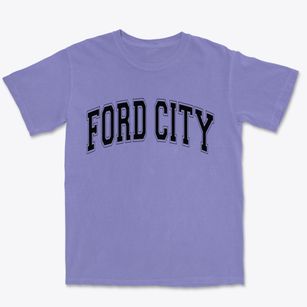 Ford City California Varsity Premium Heavyweight T-shirt
