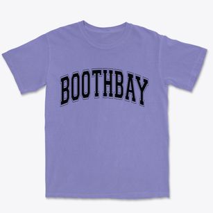 Boothbay Maine Varsity Premium Heavyweight T-shirt