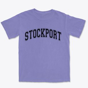 Stockport New York Varsity Premium Heavyweight T-shirt