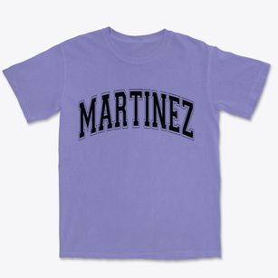 Martinez California Varsity Premium Heavyweight T-shirt