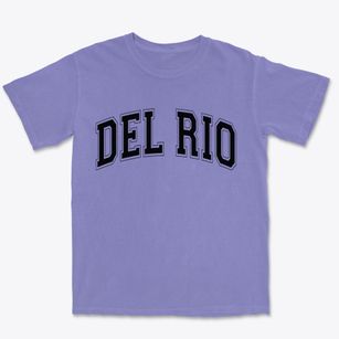 Del Rio Texas Varsity Premium Heavyweight T-shirt