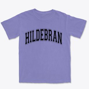 Hildebran North Carolina Varsity Premium Heavyweight T-shirt