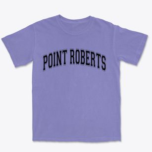 Point Roberts Washington Varsity Premium Heavyweight T-shirt