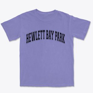 Hewlett Bay Park New York Varsity Premium Heavyweight T-shirt