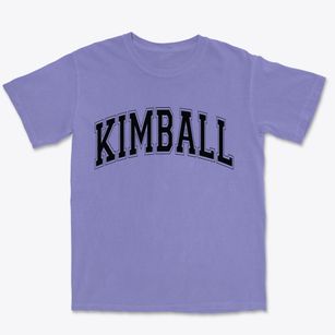 Kimball West Virginia Varsity Premium Heavyweight T-shirt