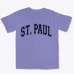 St. Paul Minnesota Varsity Premium Heavyweight T-shirt