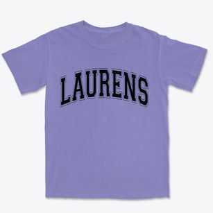 Laurens South Carolina Varsity Premium Heavyweight T-shirt