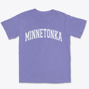Minnetonka Minnesota Varsity Premium Heavyweight T-shirt