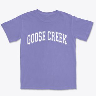 Goose Creek South Carolina Varsity Premium Heavyweight T-shirt