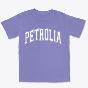 Petrolia Texas Varsity Premium Heavyweight T-shirt