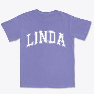 Linda California Varsity Premium Heavyweight T-shirt