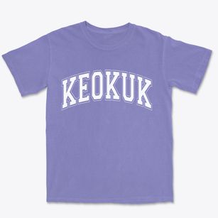 Keokuk Iowa Varsity Premium Heavyweight T-shirt