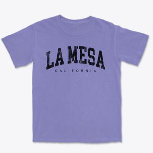 La Mesa California Urban Vibe Premium Heavyweight T-shirt