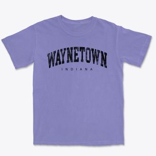 Waynetown Indiana Urban Vibe Premium Heavyweight T-shirt
