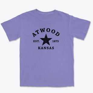 Atwood Kansas Star Premium Heavyweight T-shirt