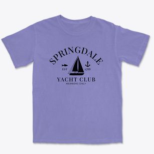 Springdale Maryland Yacht Club Premium Heavyweight T-shirt