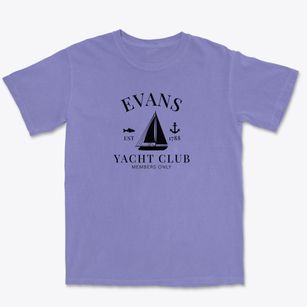 Evans Georgia Yacht Club Premium Heavyweight T-shirt
