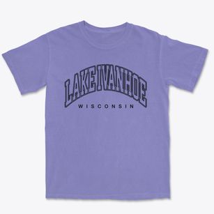 Lake Ivanhoe Wisconsin Inline Premium Heavyweight T-shirt