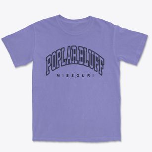 Poplar Bluff Missouri Inline Premium Heavyweight T-shirt
